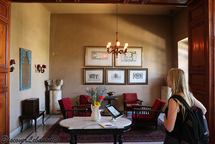 Lady in Palmyra Hotel Baalbek