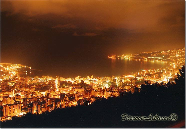 Jounieh by night