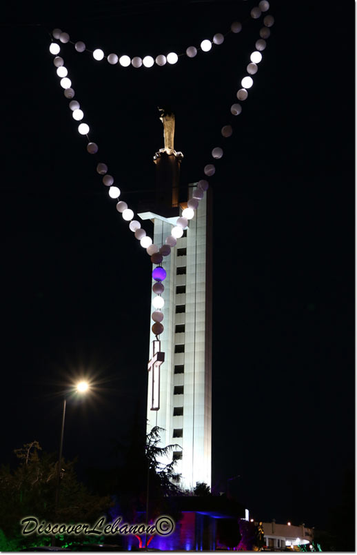 Virgin Mary protecting Zahleh