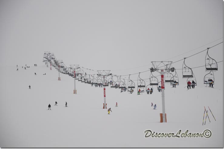 Faraya snow railway