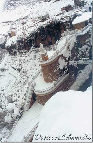 Jezzine in snow