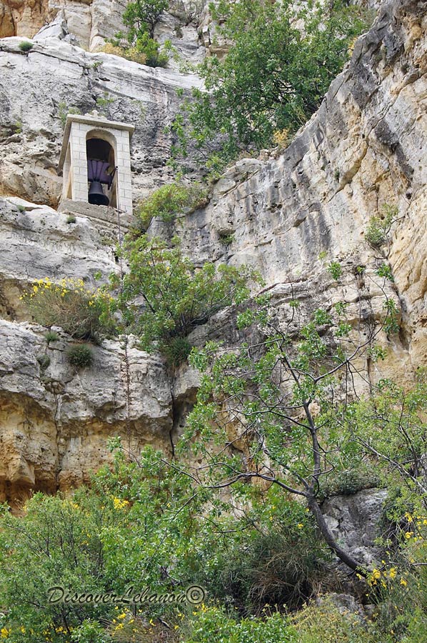 Bell rocks in Akoura