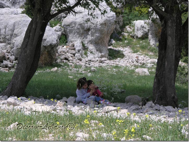 Girls in Tannourine