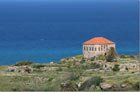 Old house sea Jbeil Byblos