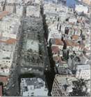 Martyrs Square from sky
